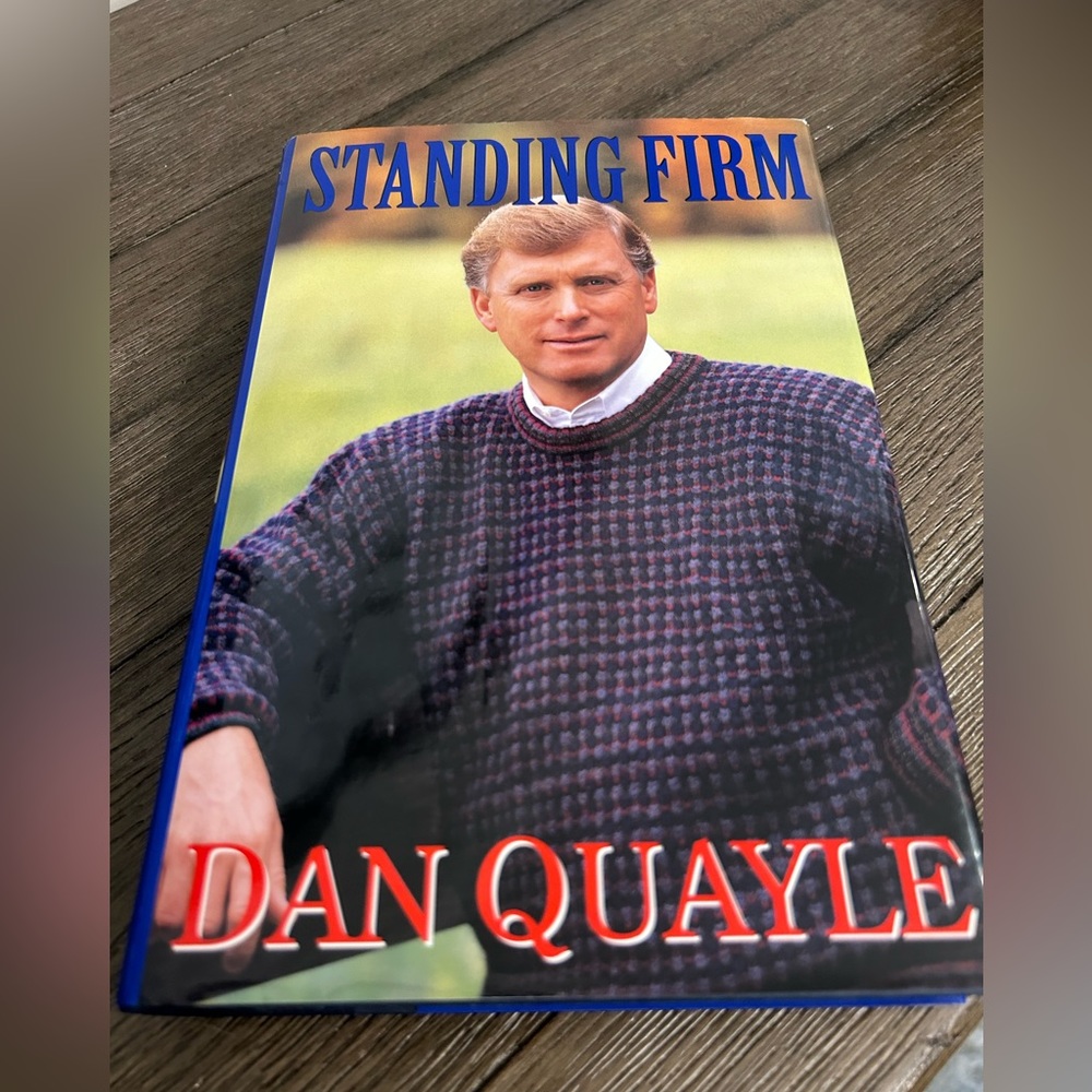 Autographed by VP Dan Quayle